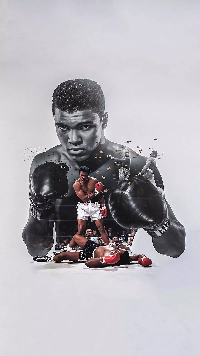 Muhammad Ali, The One Greates, boxer, boxing, american professional boxer, HD phone wallpaper