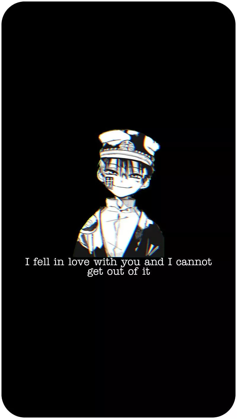 Love Anime, black, iphon 11 pro, iphone