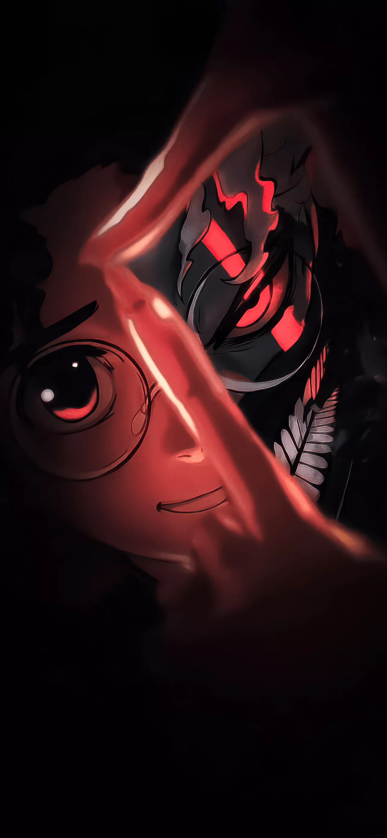 Okarun (Dandadan) Wallpaper 4K, Dark