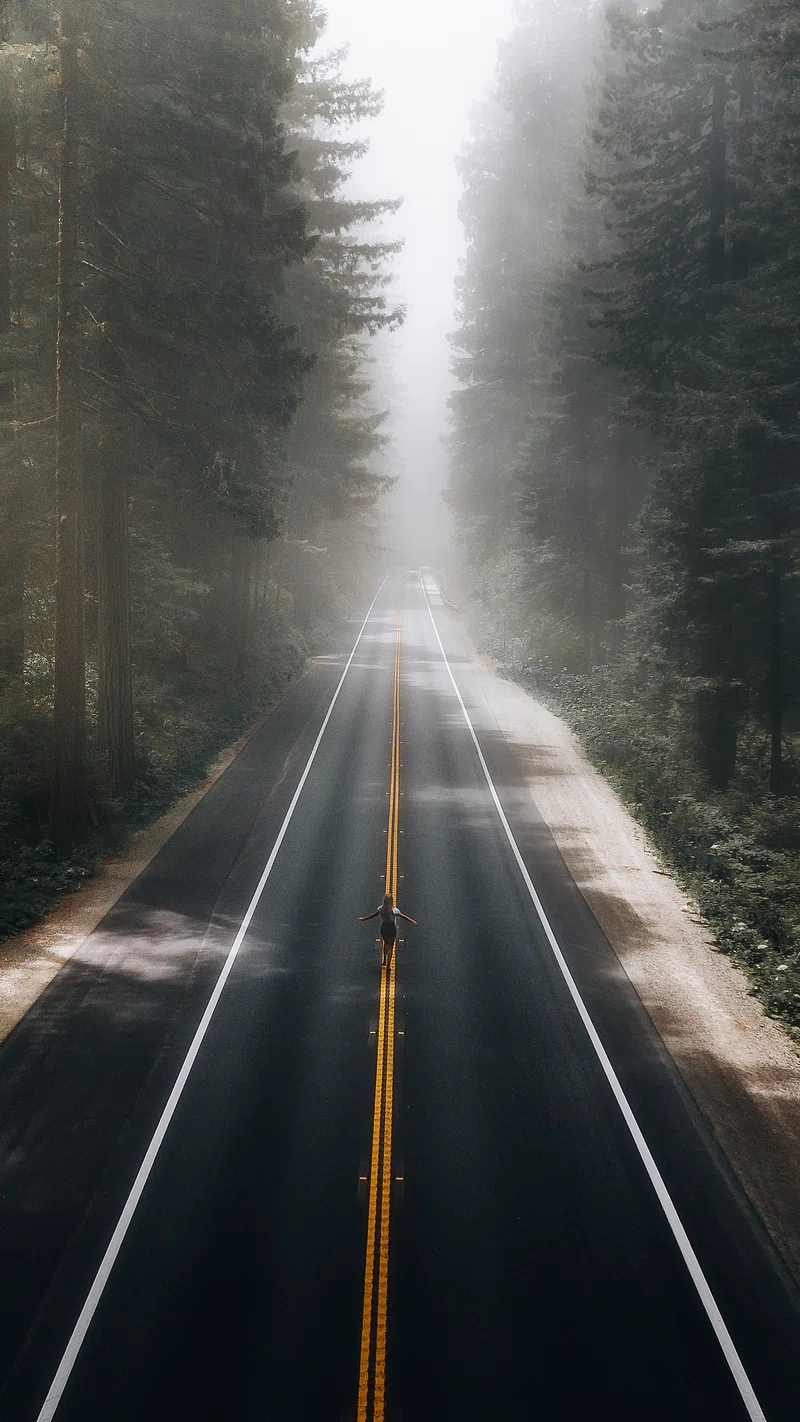 iPhone Wallpaper Roads Image. Free