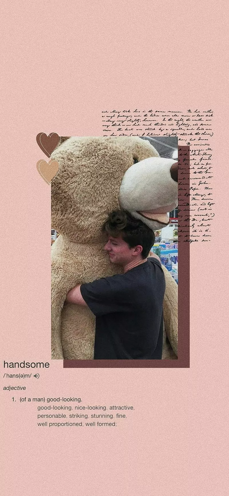Charlie puth, cute, teddy charlie, HD