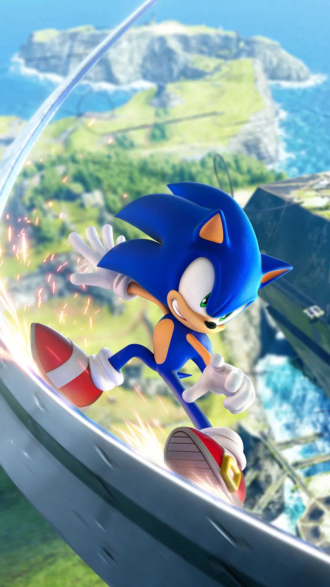 Sonic Frontiers Artwork Wallpaper