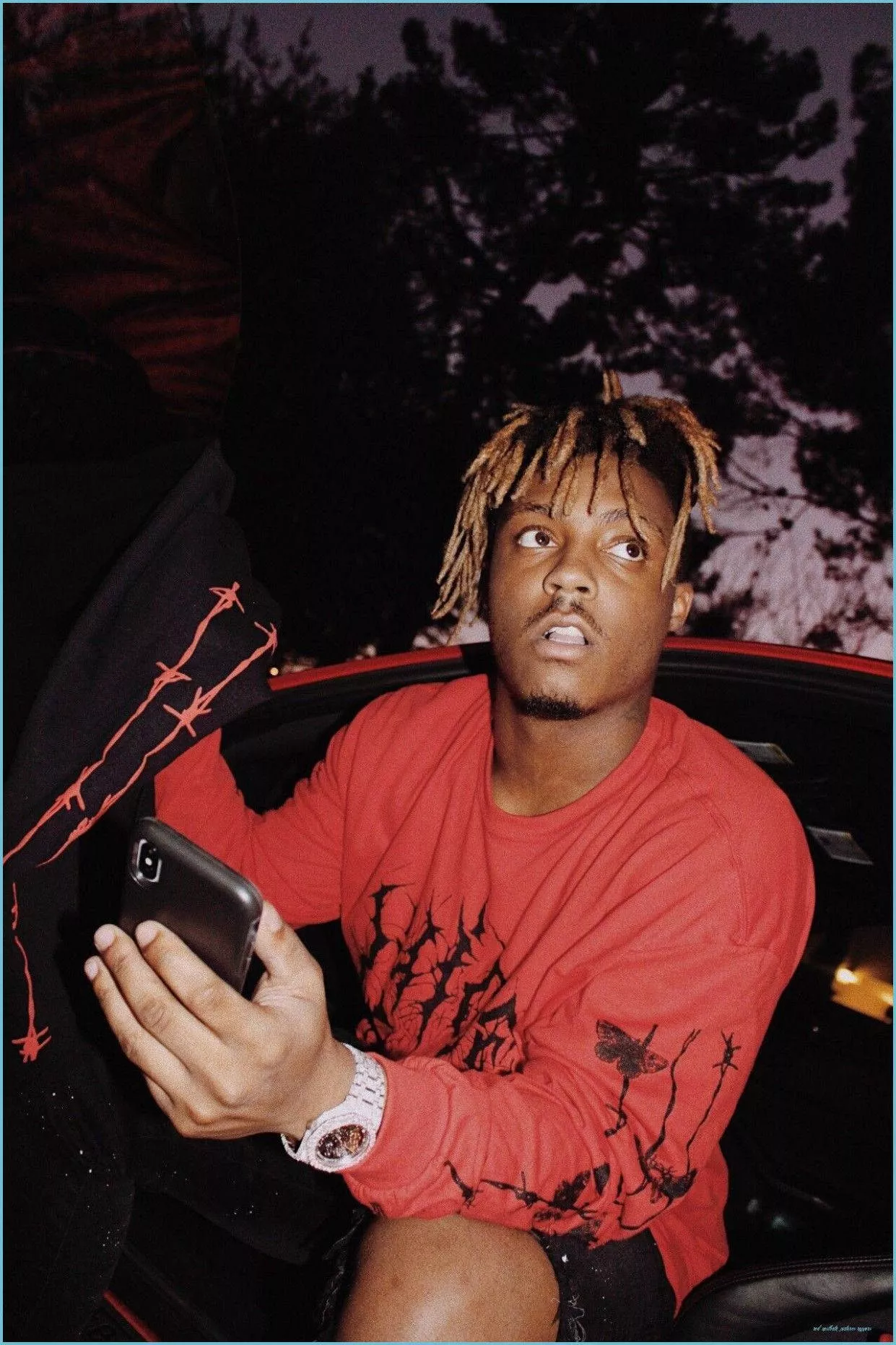Download Juice Wrld Aesthetic In Red