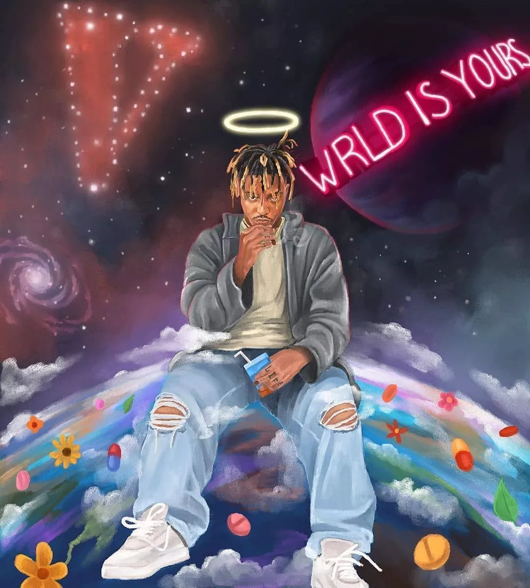 Juice Wrld Art ideas. rapper art