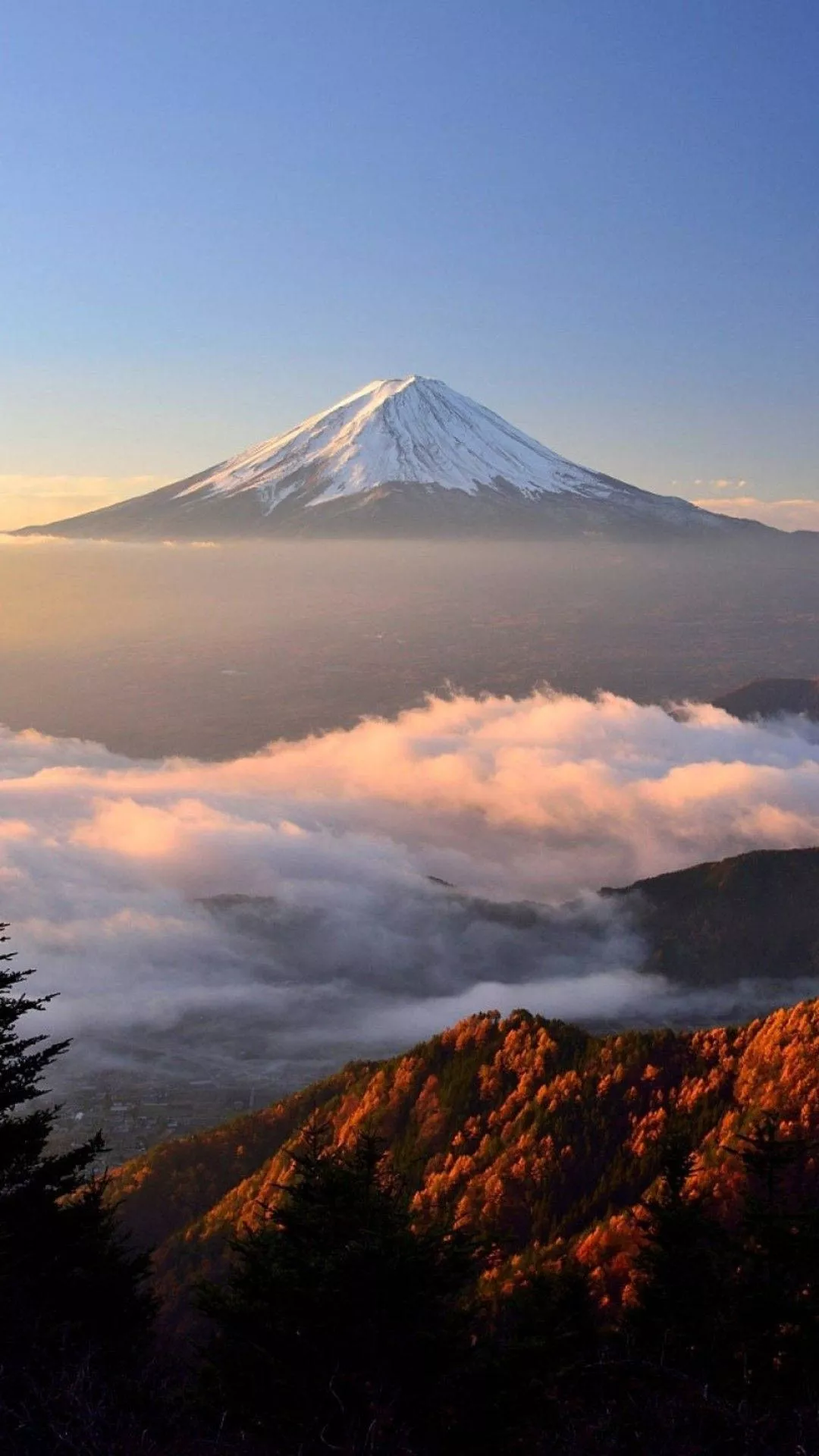 Download QHD Mount Fuji Wallpaper
