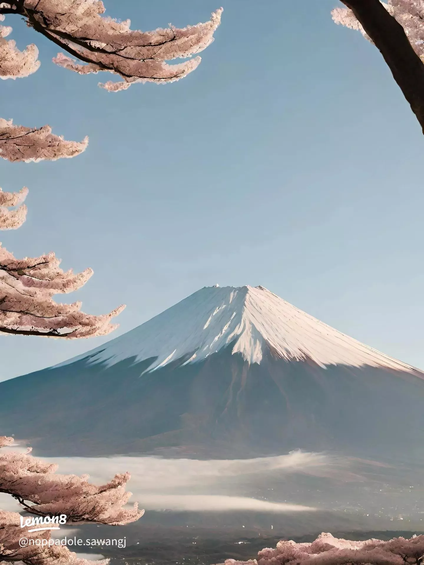 Mobile Wallpaper: Mount Fuji