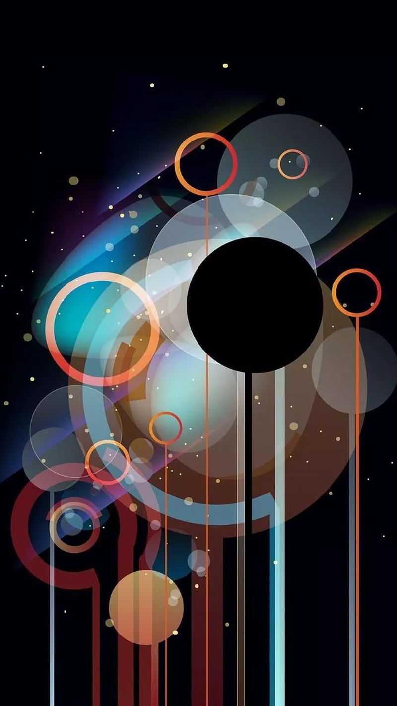 round, theme, HD phone wallpaper