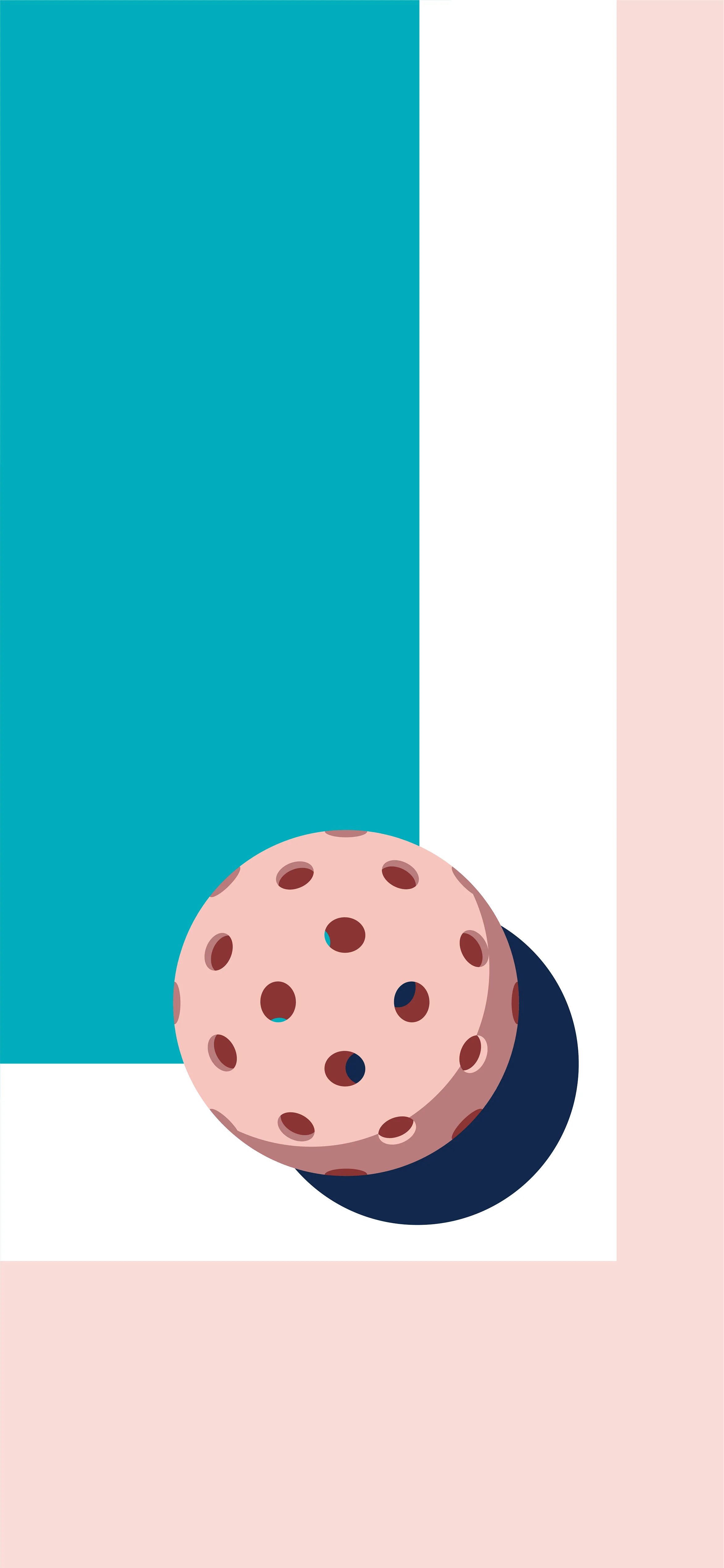 Summer Phone Wallpaper for Pickleball