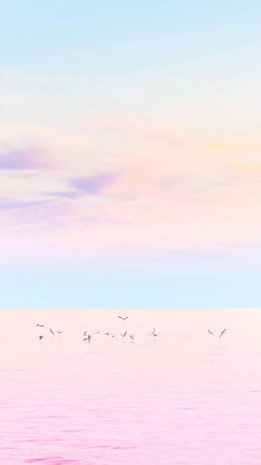 Download free Pastel iPhone Pink Ocean