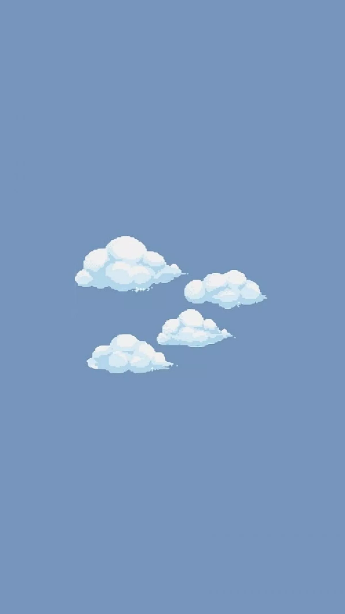3D 8bit Clouds