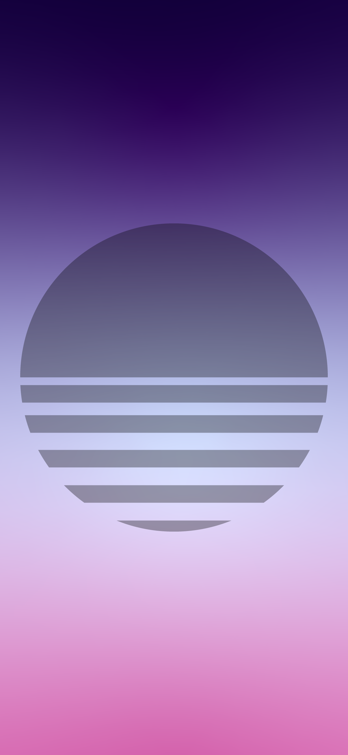 PASTEL AESTHETIC SYNTHWAVE SUN