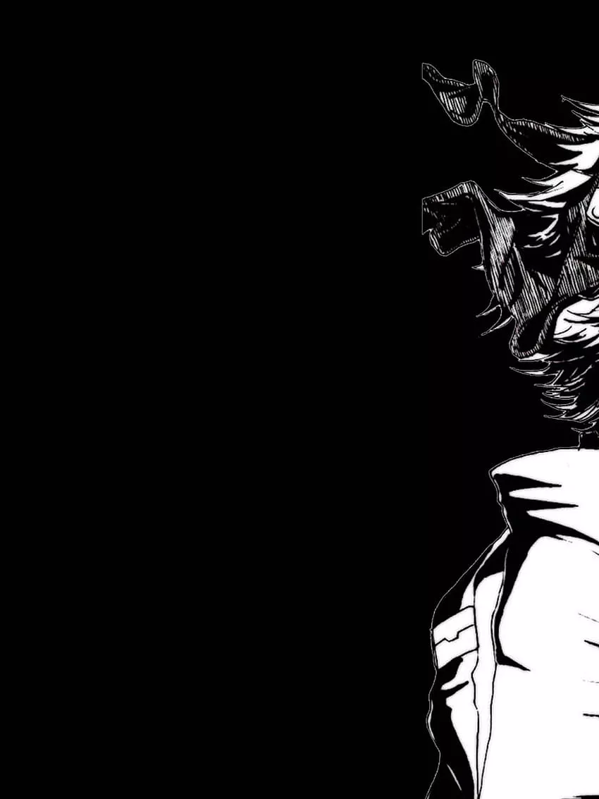 Naruto Black And White, Kakashi Black