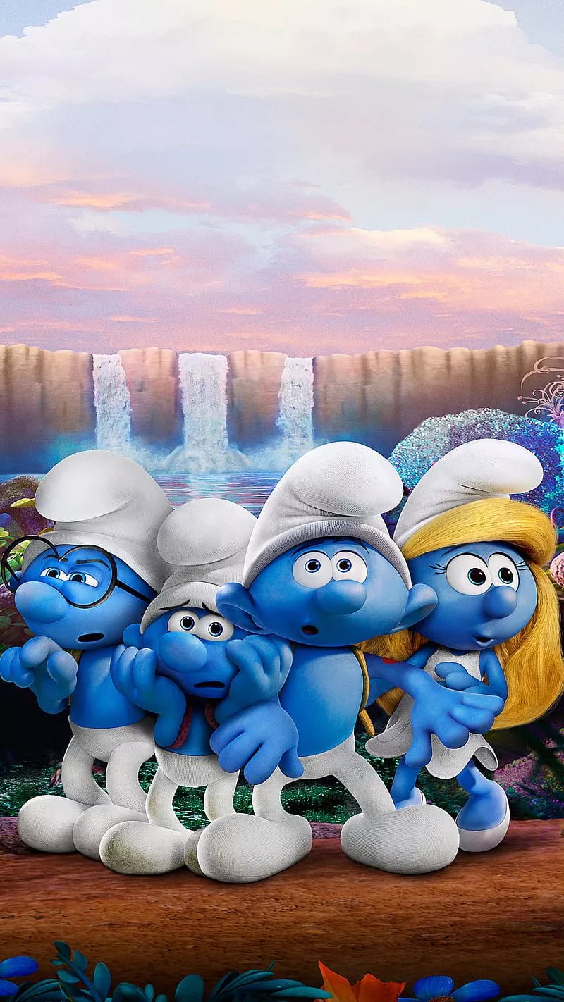Smurfs, animation, cartoon