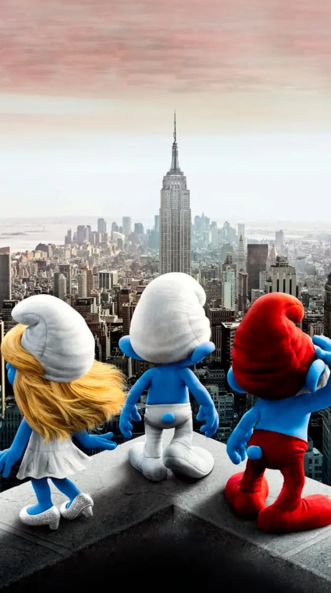 smurfs wallpaper