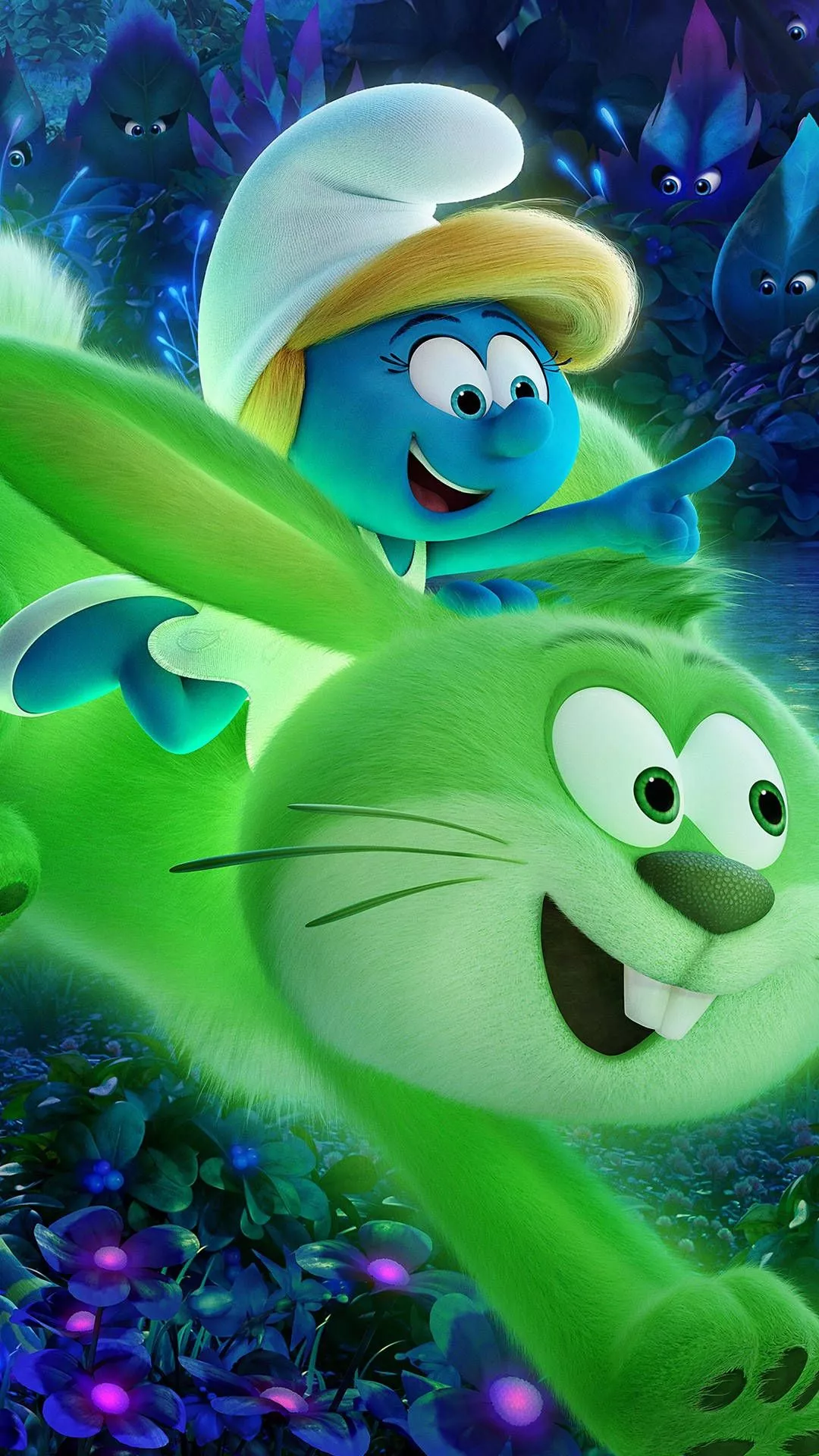 Download The Smurf Smurfette Wallpaper