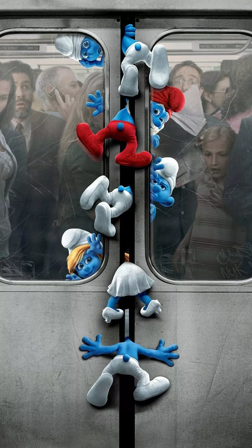 Smurfs movie HD phone wallpaper