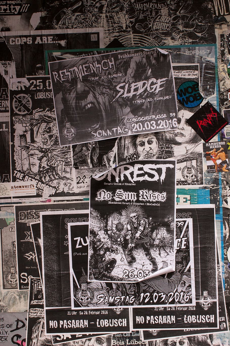 HD wallpaper: music locally, hamburg