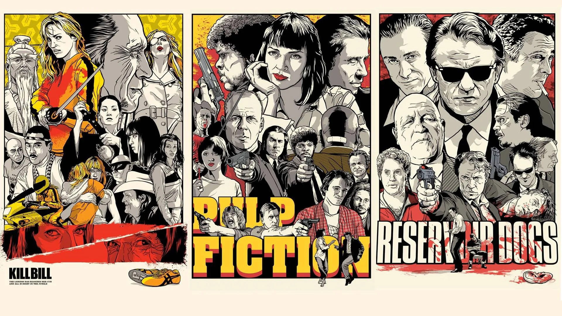 Wallpaper quentin tarantino, pulp