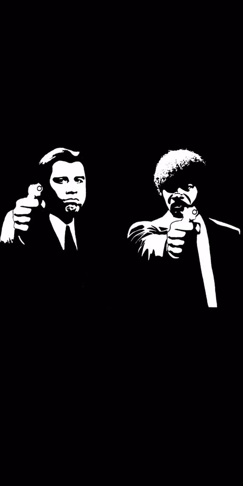 PulpFiction, amoled, black, fiction