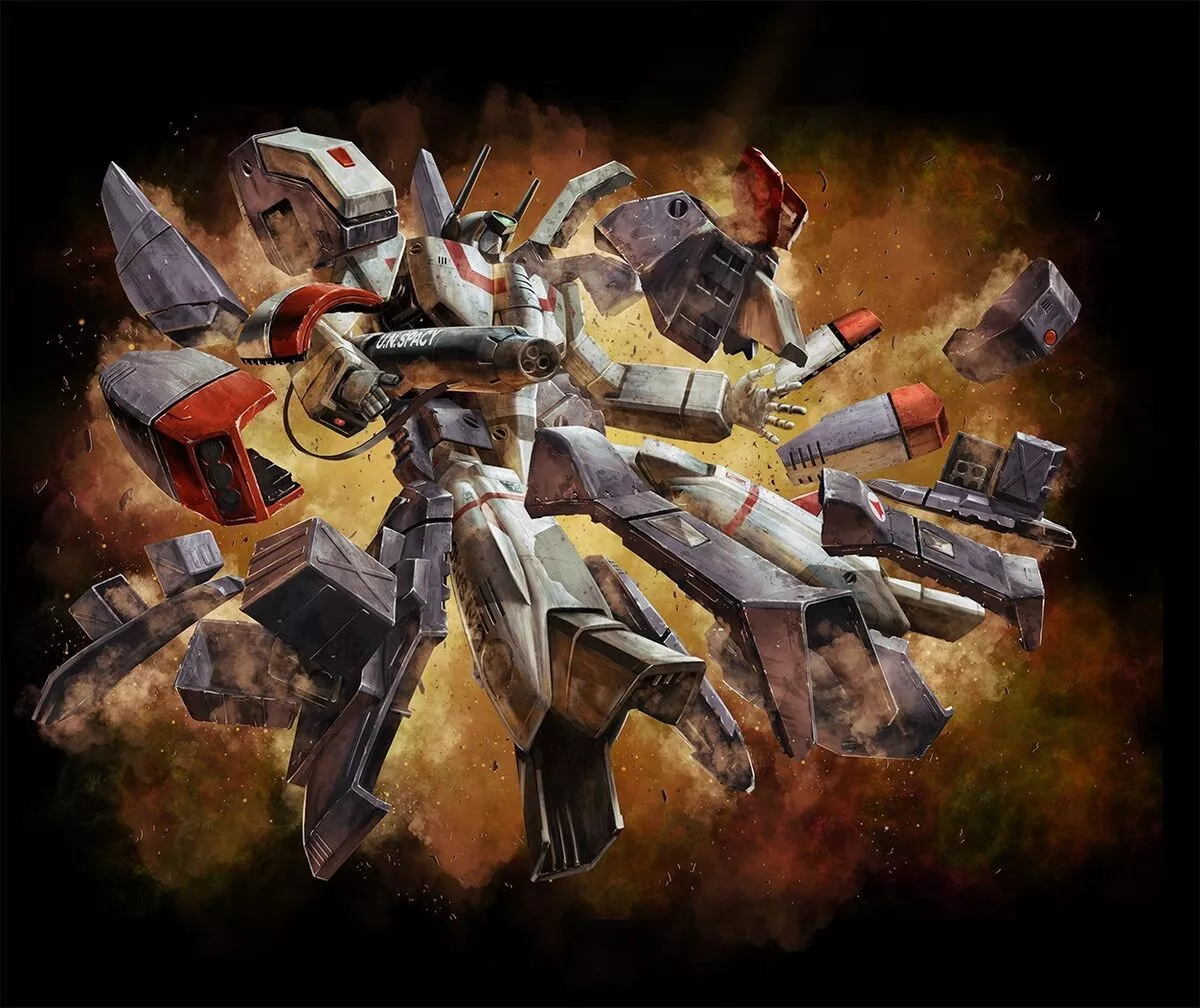 Macross Robotech Metal R VF 1J +