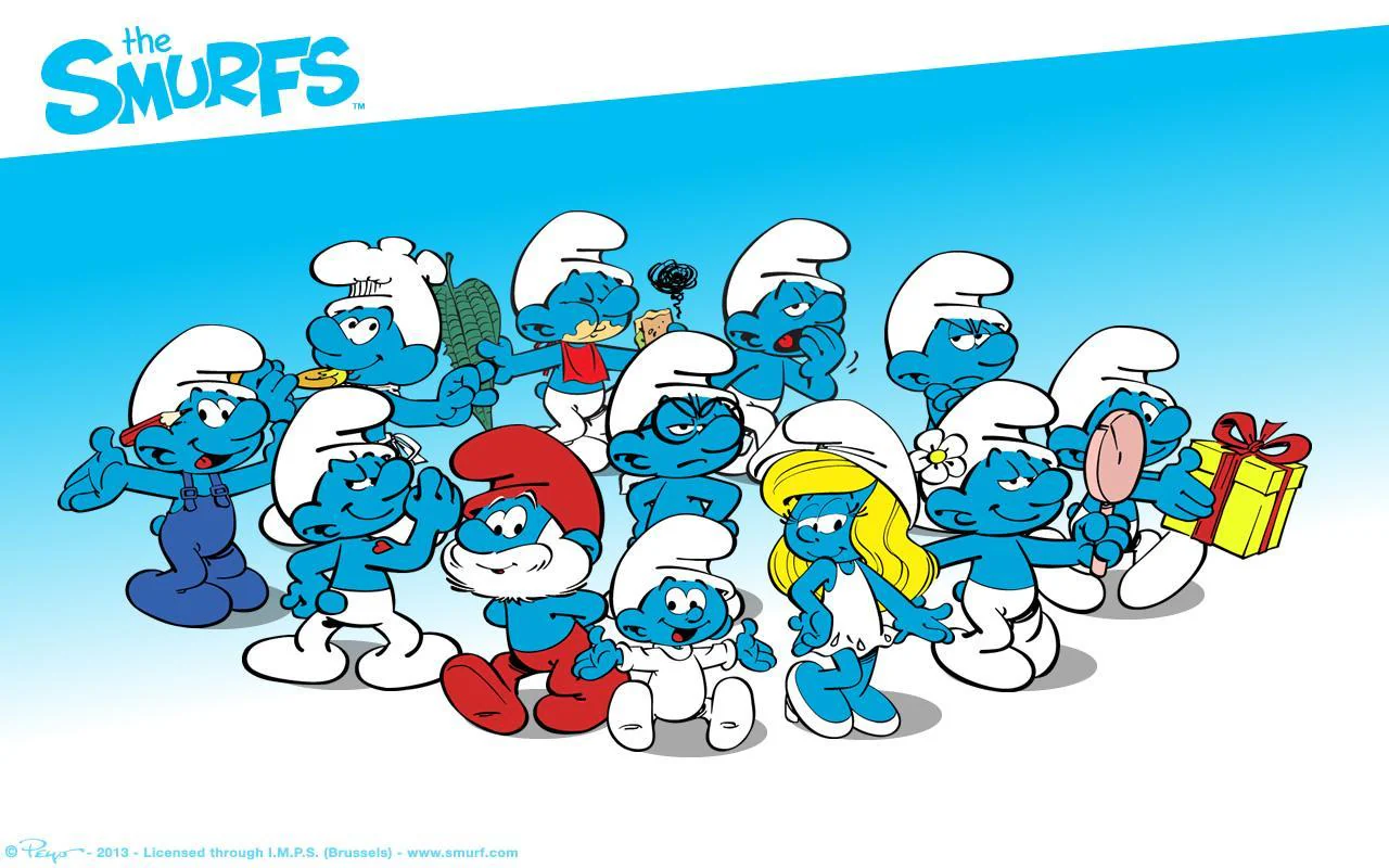 The Smurfs Biography and Art Gallery