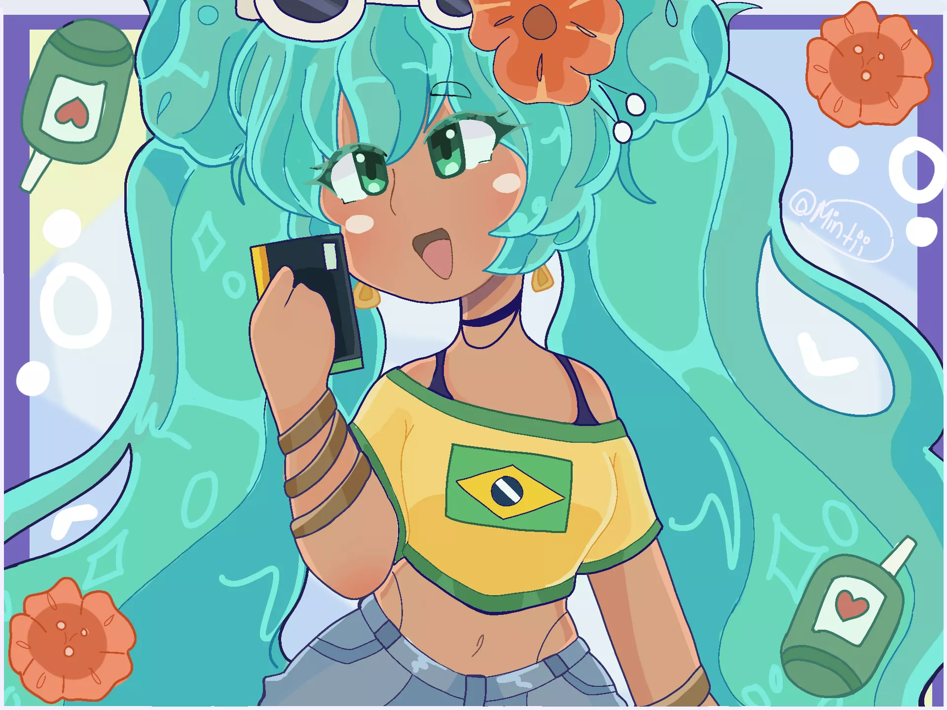 Brazilian Miku Wallpapers Wallpaper Cave