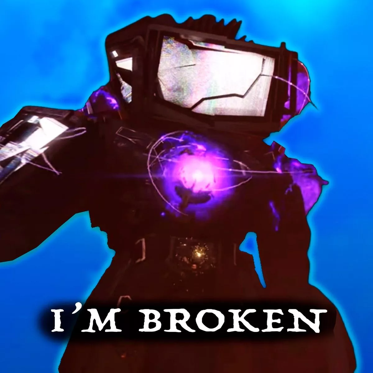 Broken Titan Tv Man Skibidi toilet