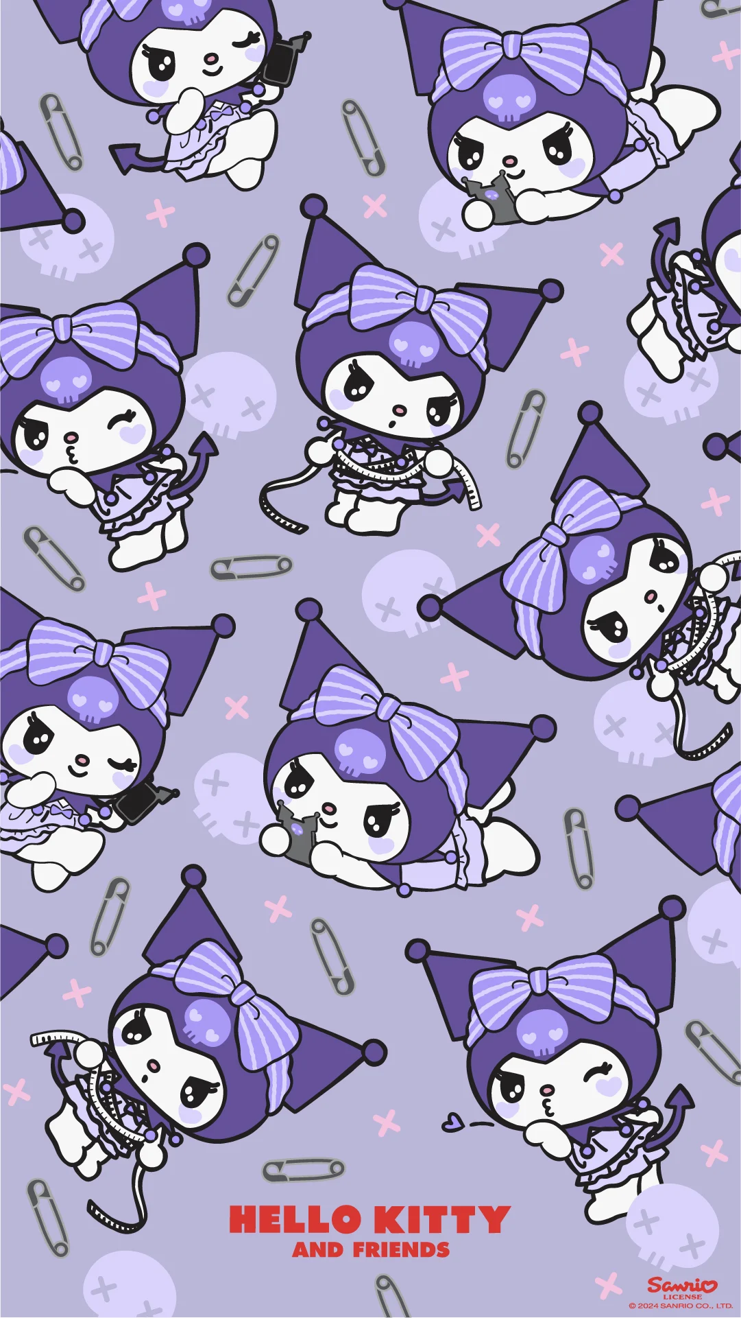 Hello Kitty & Friends Phone Wallpaper