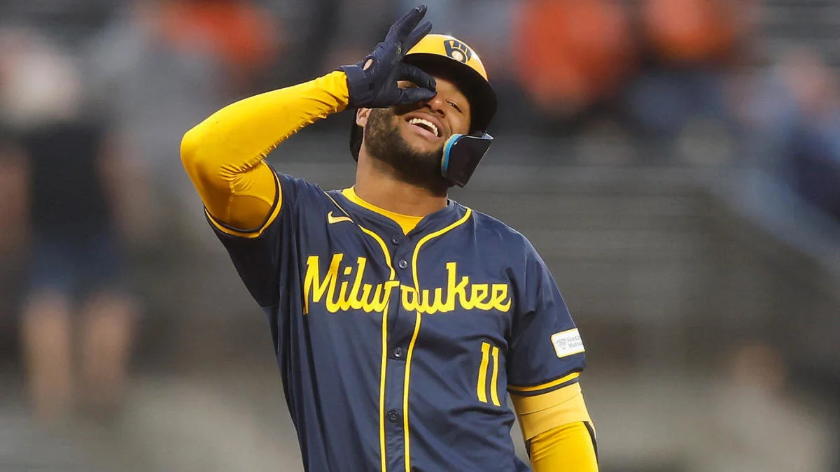 Brewers rookie Jackson Chourio, 20