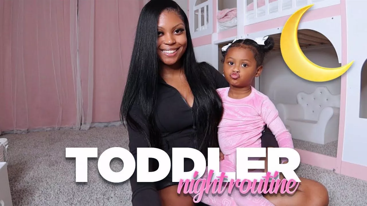 REALISTIC NIGHT ROUTINE WITH MY TODDLER