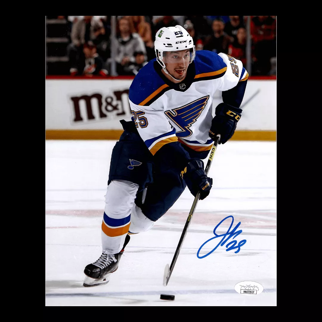 Jordan Kyrou St Louis Blues Autographed