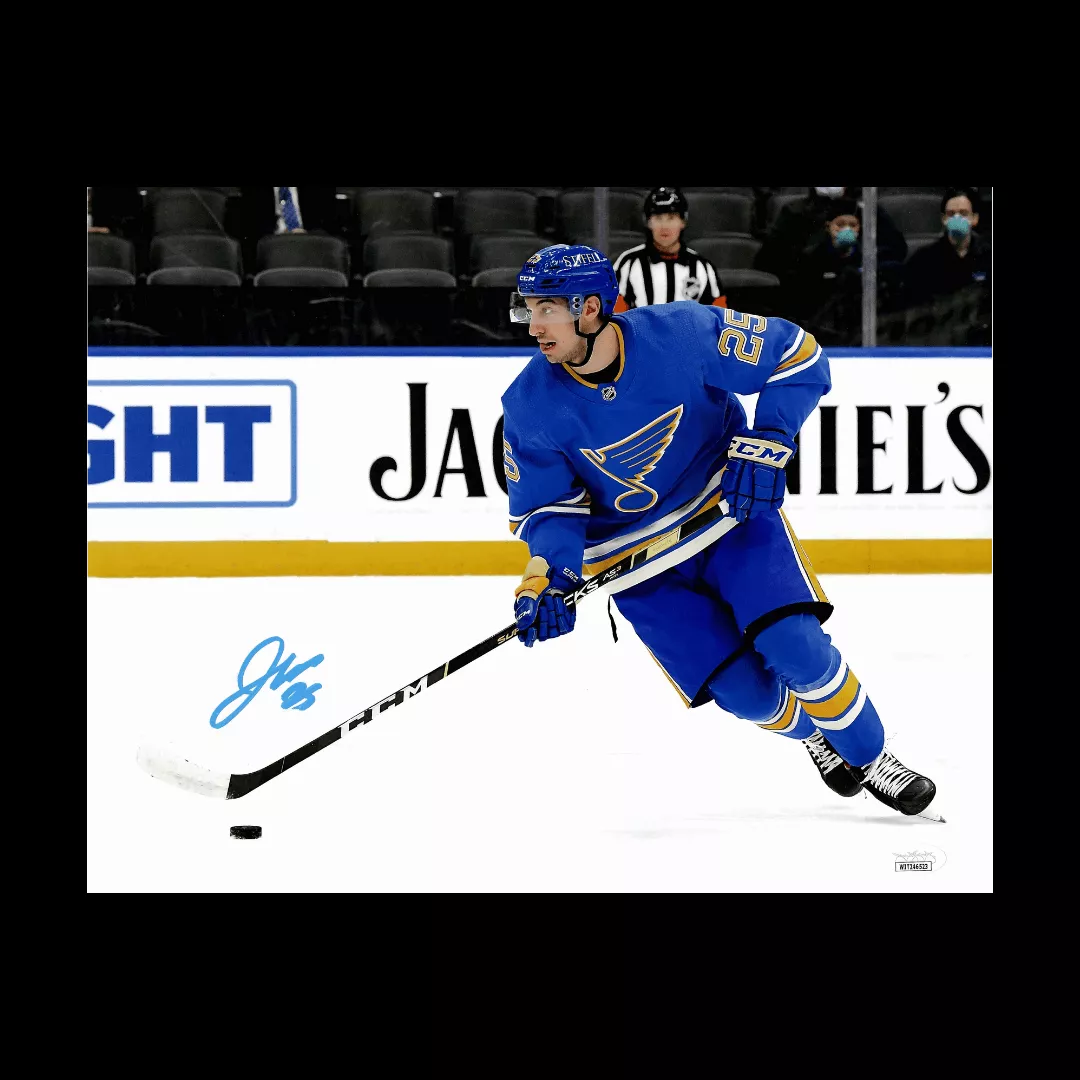 Jordan Kyrou St Louis Blues Autographed