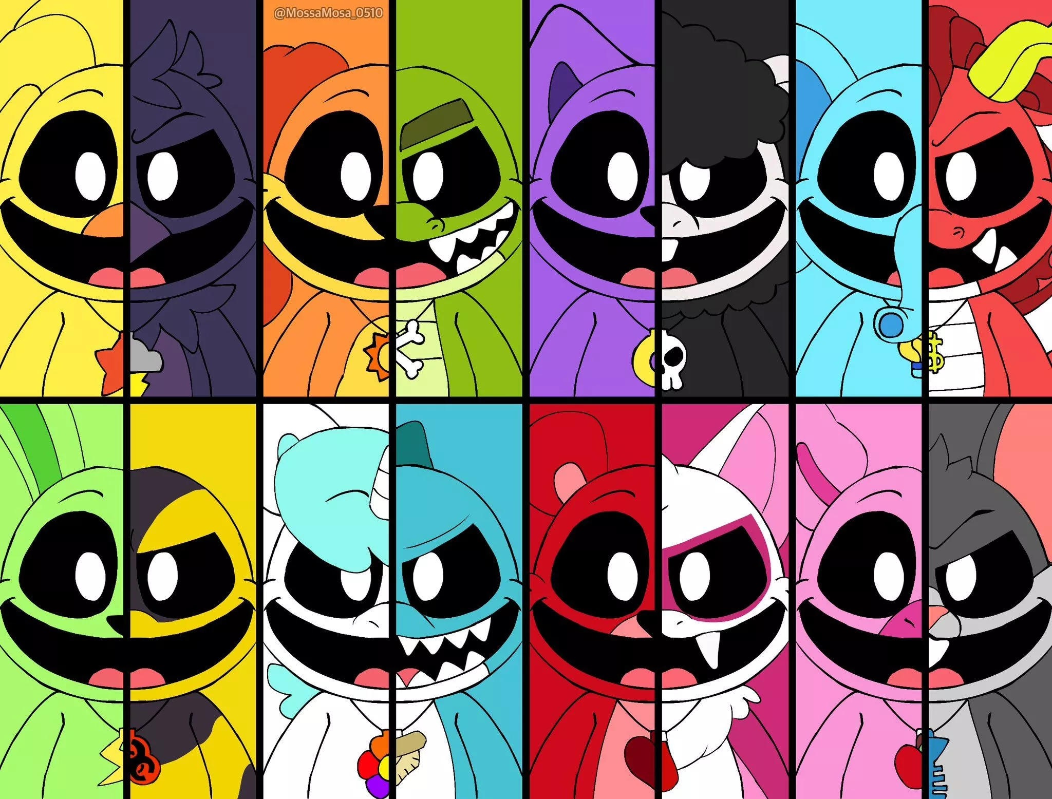 Nightmare Smiling Critters!