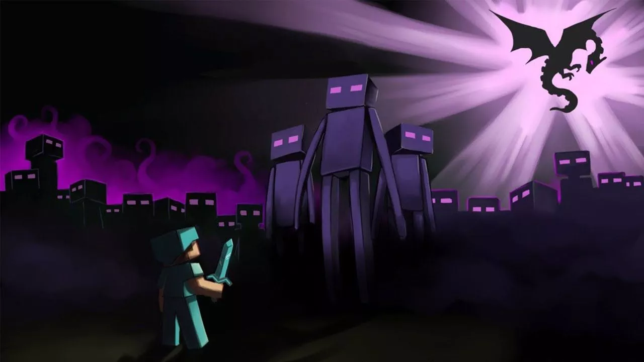 ENDER DRAGON this time? in Minecraft