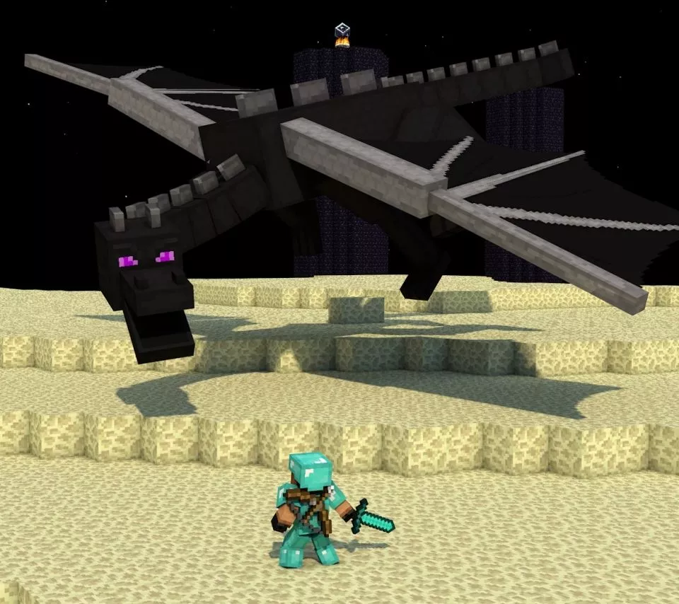 Ender Dragon (Minecraft) wallpaper