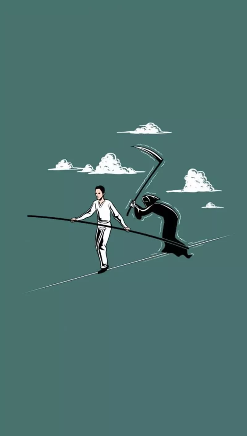 HD funny grim reaper wallpaper