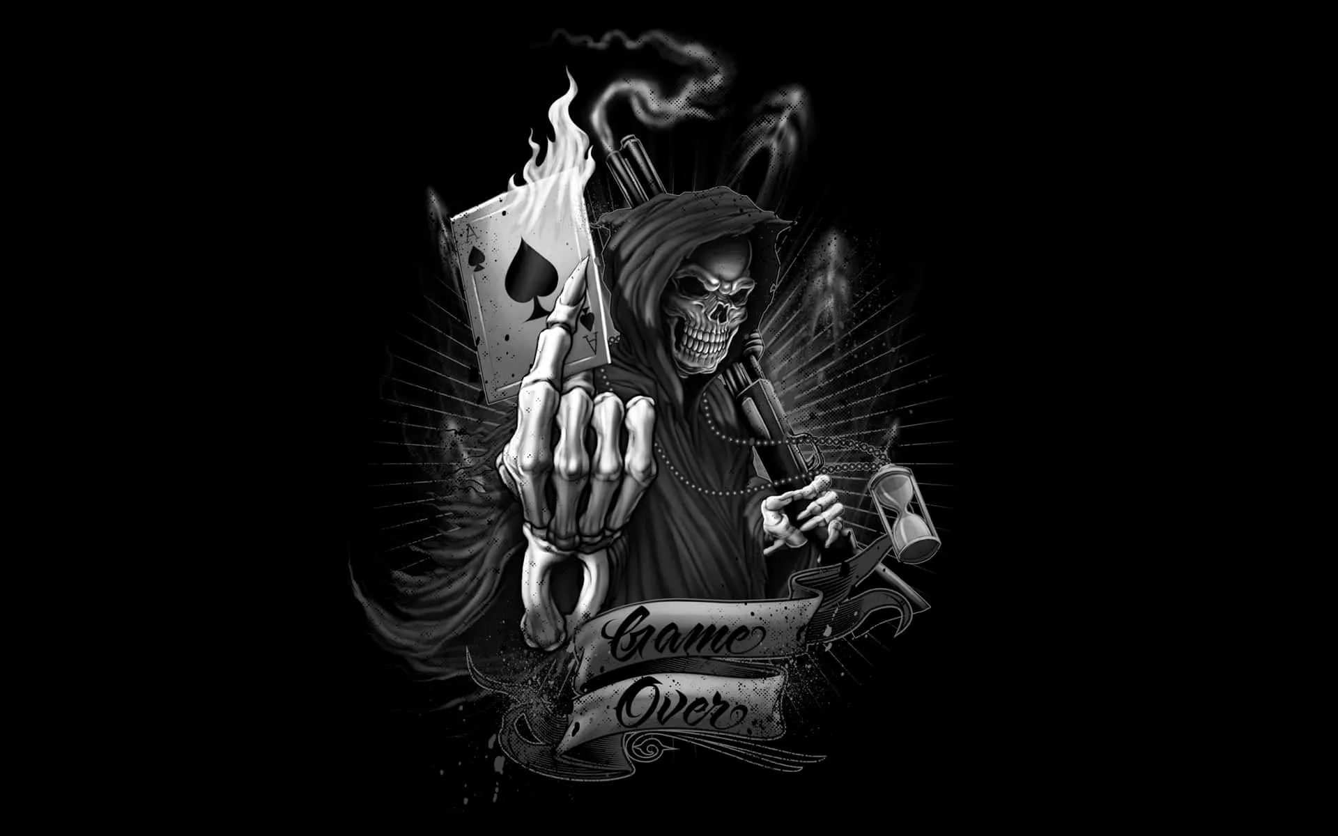 Grim Reaper Background. Wallpaper