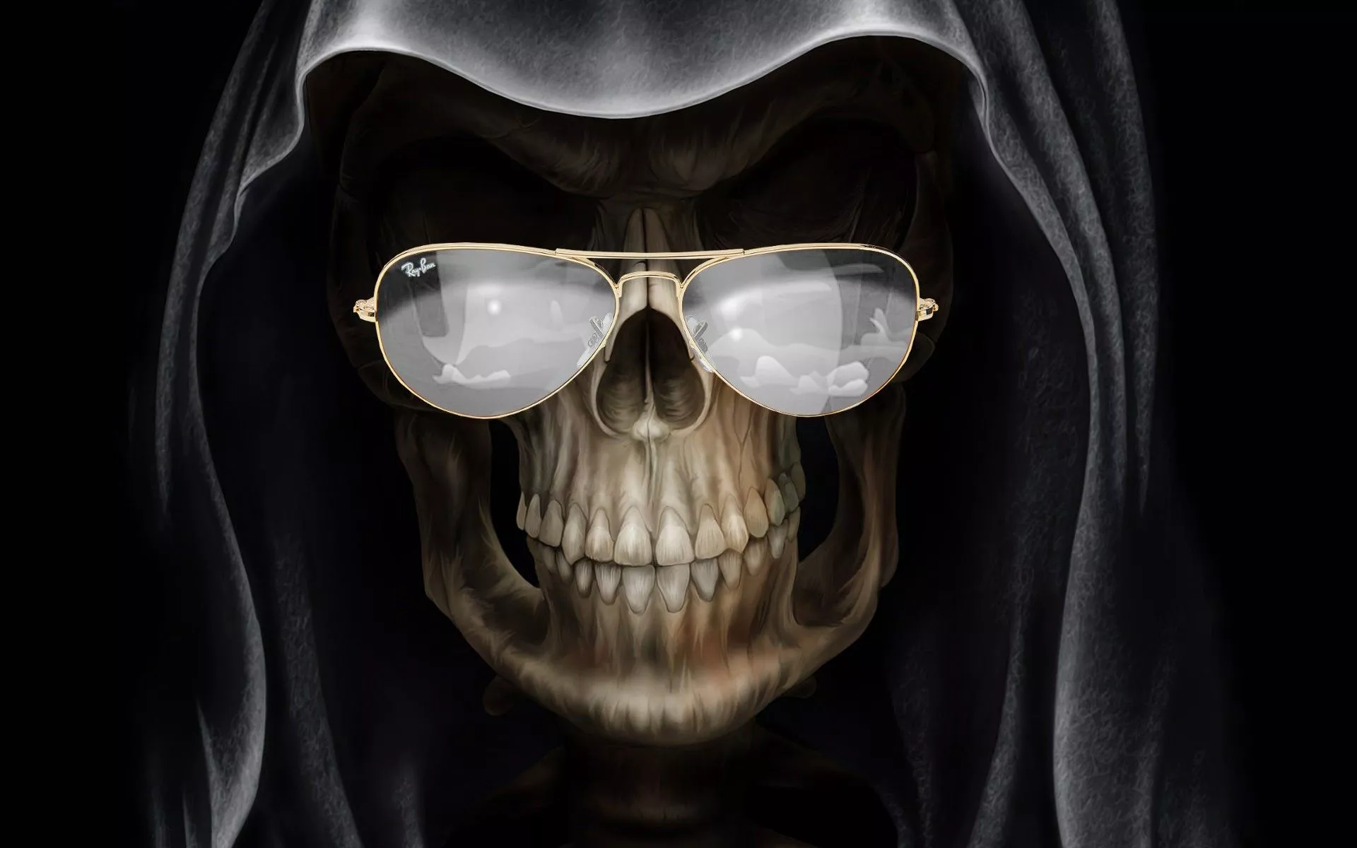 Funny Grim Reaper Wallpaper
