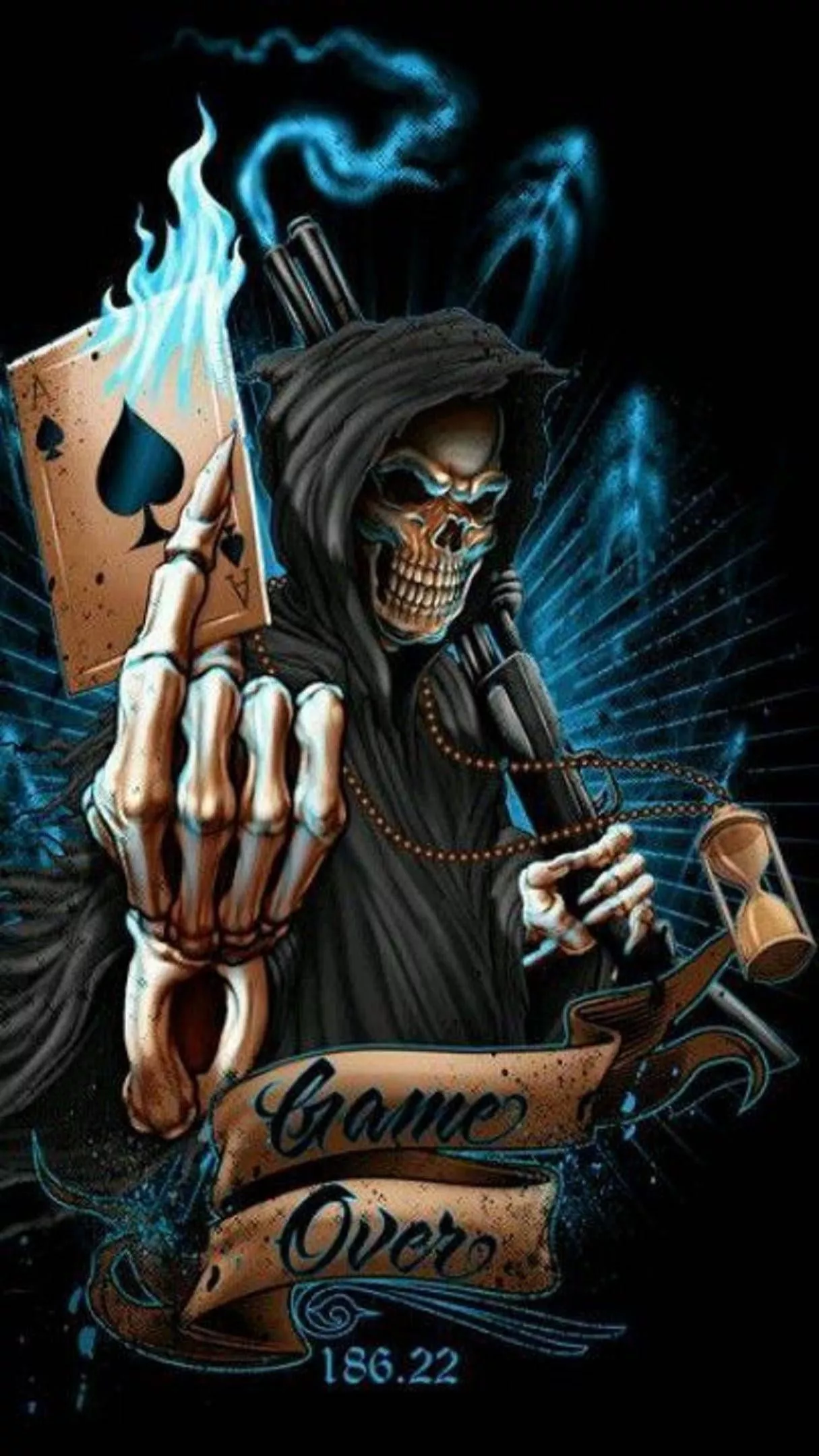 Reaper Death Skeleton Aesthetic Game