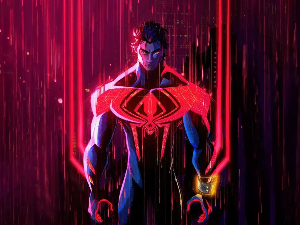 Wallpaper spiderman 2099, beyond