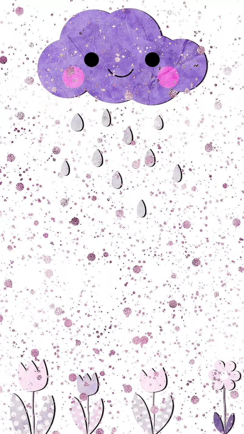 Cute Violet Cloud, Koteto, cartoon