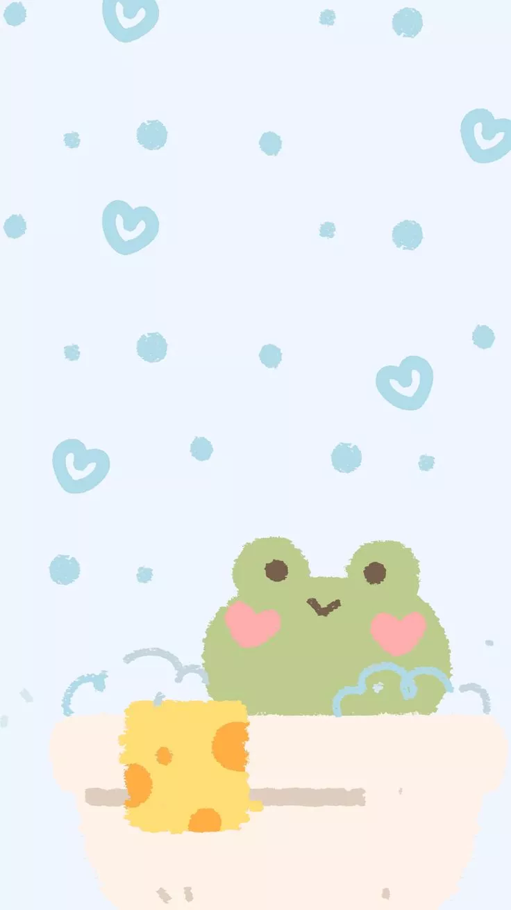 Wallpaper frog