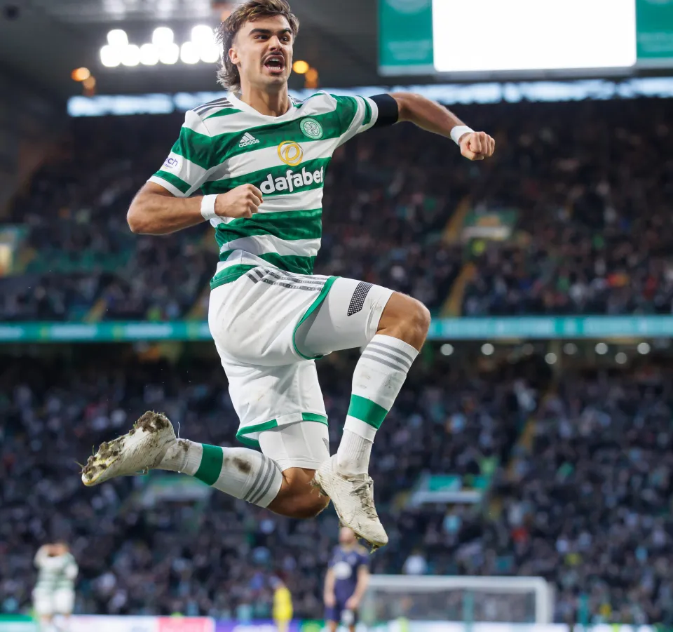 Celtic star Jota interrupts