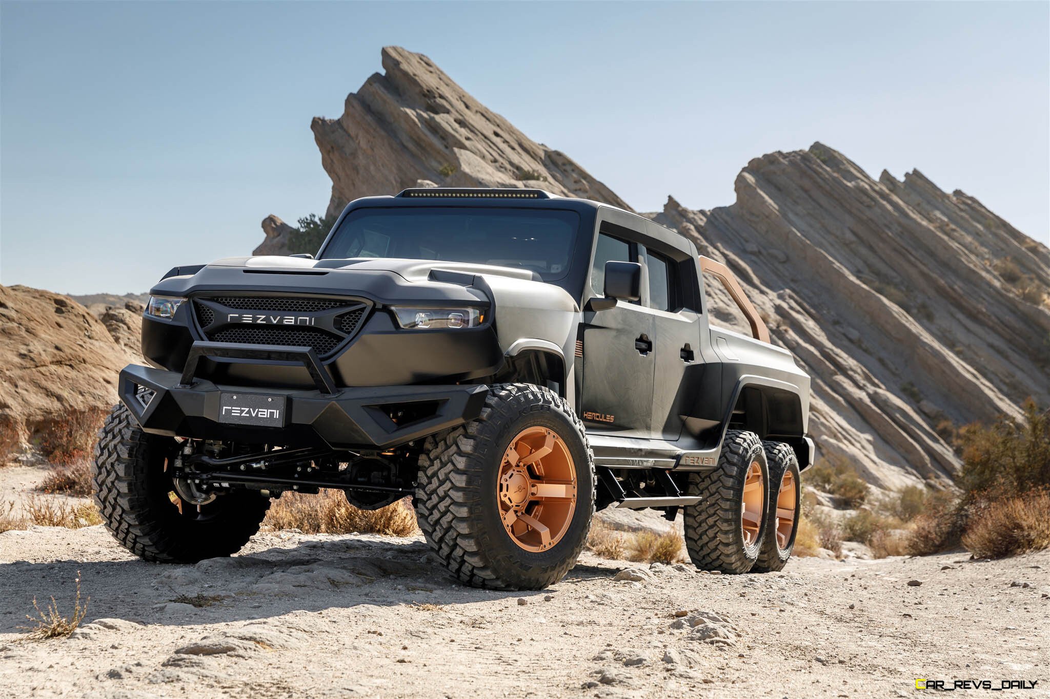 2022 Rezvani Motors Hercules 6x6 goes