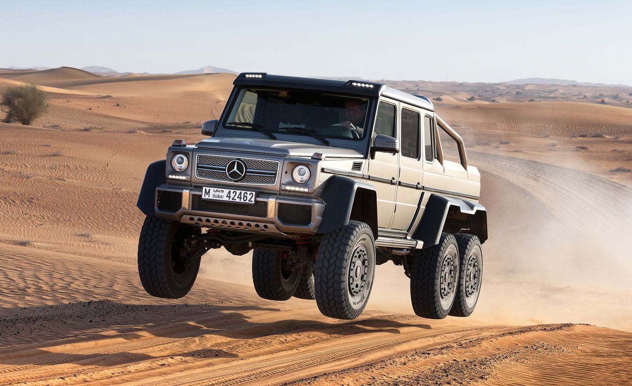 Mercedes Benz G63 AMG 6x6 Prototype