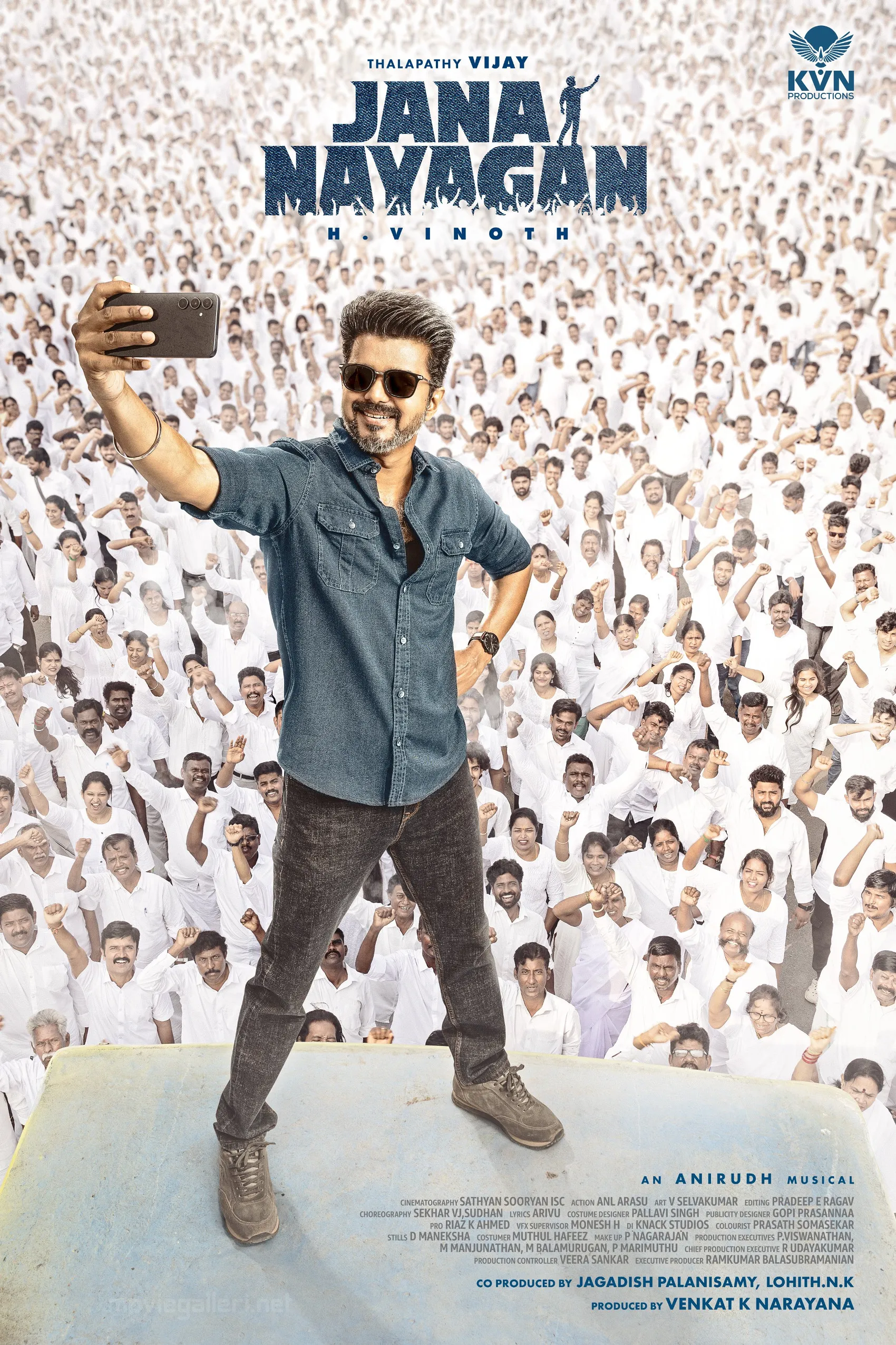 Vijay Jana Nayagan First Look Poster HD