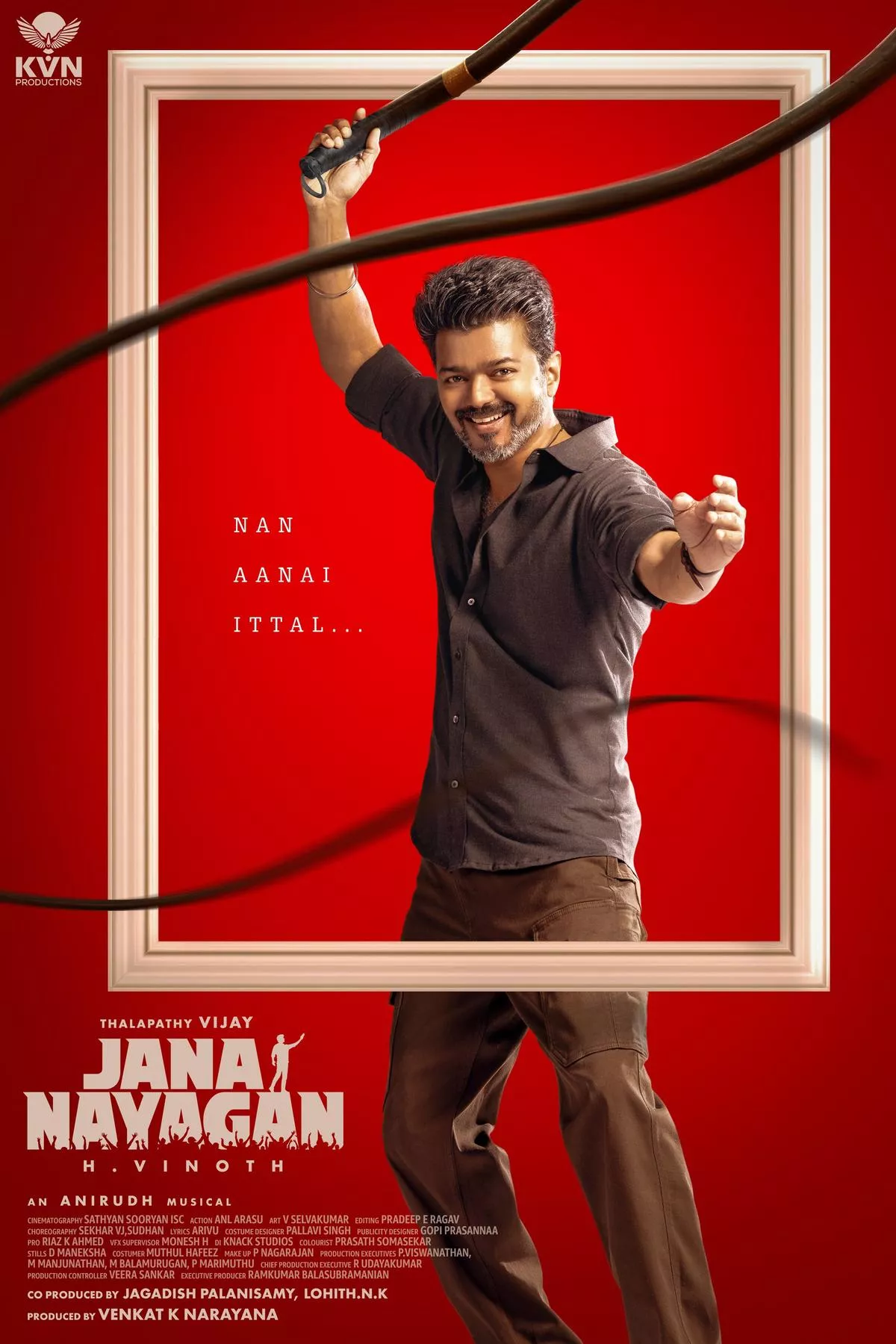 Jana Nayagan': Thalapathy Vijay goes
