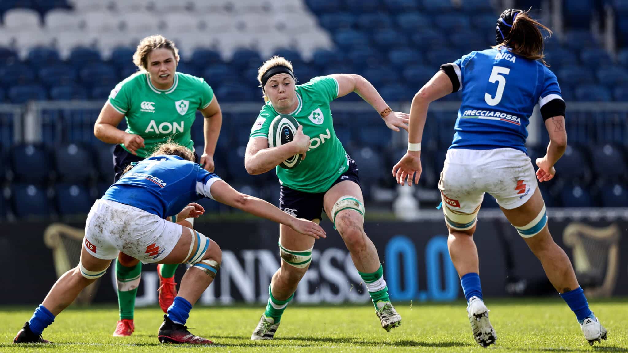 Ireland defeated by Italy in Women's