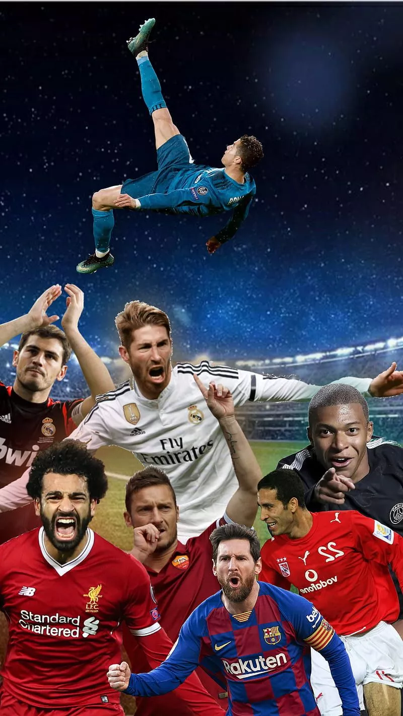 mbappe, messi, ramos, ronaldo, salah