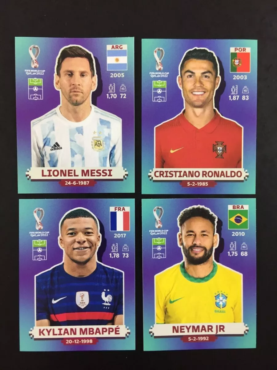 Messi, Ronaldo, Mbappe, Neymar 4